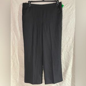 Alfred Dunner Women's Black Pants 16P